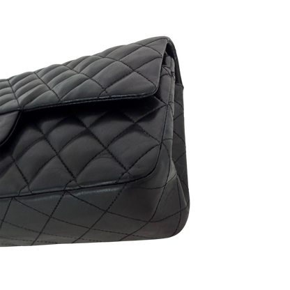 Chanel Timeless Medium Doubleflap Bag Lammleder schwarz / sehr gut Chanel