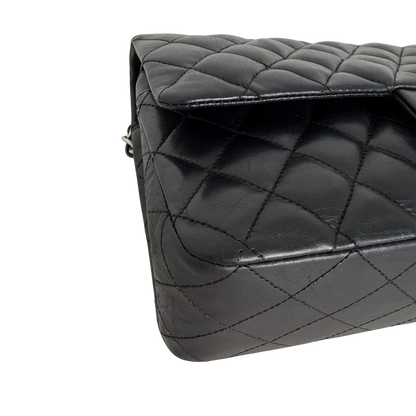Chanel Timeless Medium Doubleflap Bag Lammleder schwarz / sehr gut Chanel