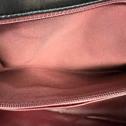 Chanel Timeless Jumbo Single Flap Bag Handtasche 2010 schwarz Lammleder / sehr gut Chanel
