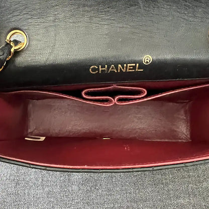 Chanel Timeless Classic Mini Tasche schwarz Vintage / sehr gut Chanel