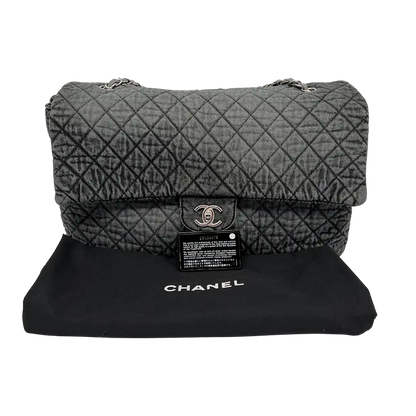 Chanel Timeless XXL Washed Denim limitierte Sammleredition / neuwertig Chanel