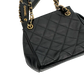 Chanel Mini Vintage Handtasche schwarz Leder / sehr gut Chanel