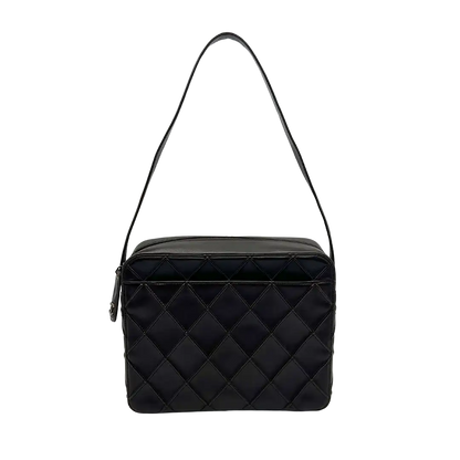 Chanel Vintage Schultertasche dunkelbraun / sehr gut Chanel