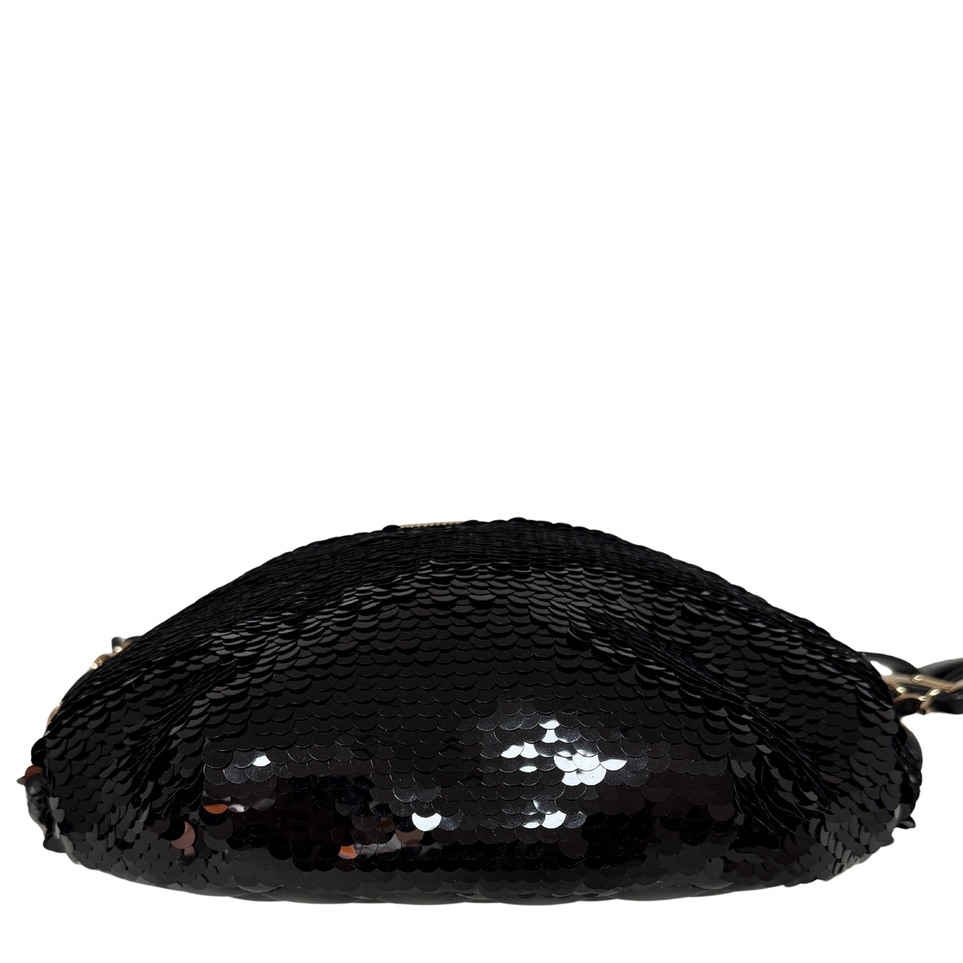 Chanel CC Waistbag Pailetten schwarz Fullset / sehr gut Chanel