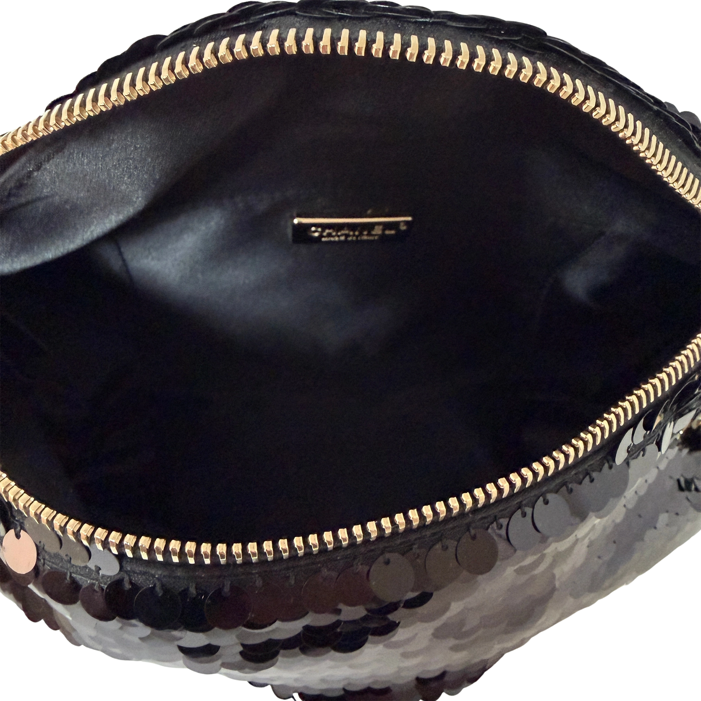 Chanel CC Waistbag Pailetten schwarz Fullset / sehr gut Chanel