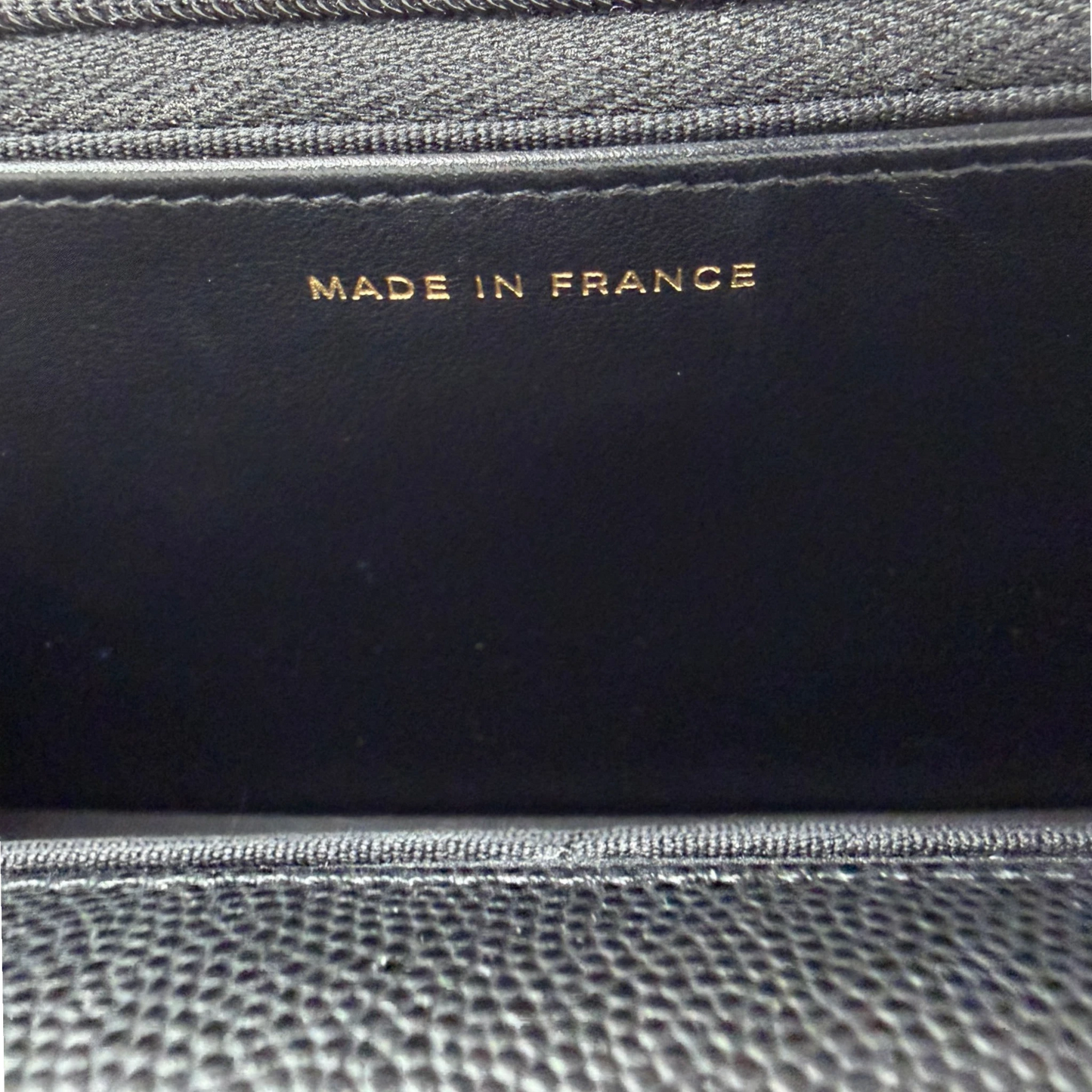Chanel Wallet on Chain Kaviarleder schwarz GHW 2024 limited Edition Chanel