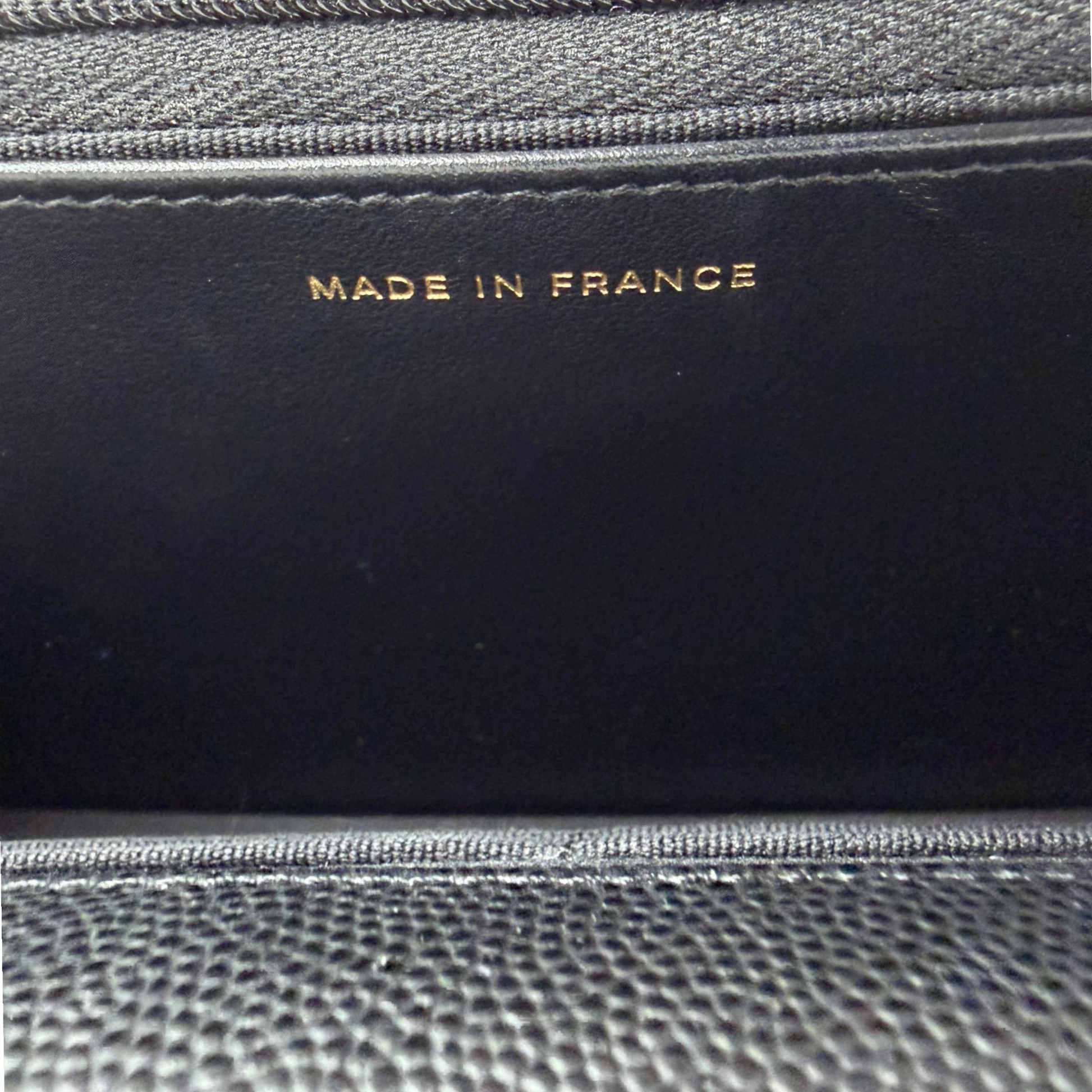 Chanel Wallet on Chain Kaviarleder schwarz GHW 2024 limited Edition Chanel