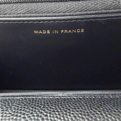Chanel Wallet on Chain Kaviarleder schwarz GHW 2024 limited Edition Chanel