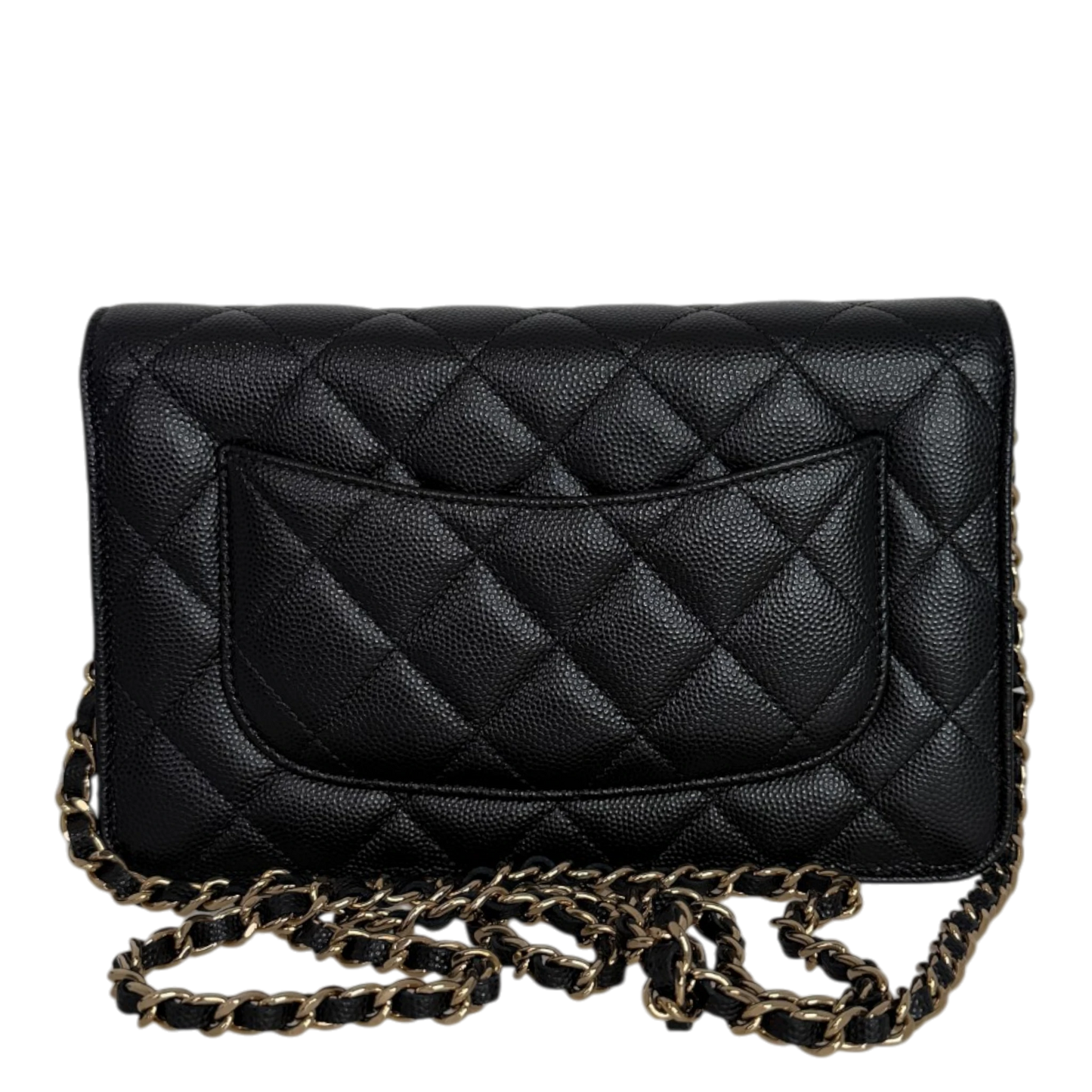 Chanel Wallet on Chain Kaviarleder schwarz GHW 2024 limited Edition Chanel