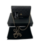 Chanel Wallet on Chain Bag Kaviar Leder schwarz goldene Hardware / neuwertig Chanel