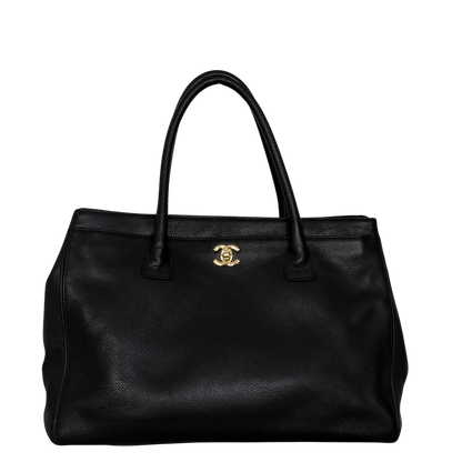 Chanel Executive Tote Bag Schwarz / sehr gut Chanel