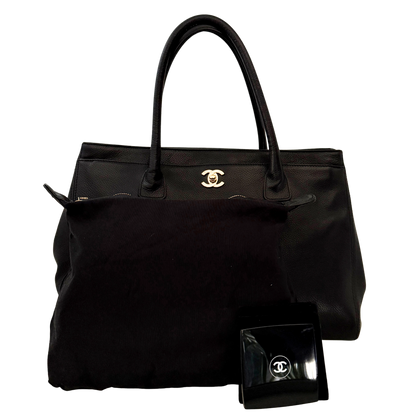 Chanel Executive Tote Bag Schwarz / sehr gut Chanel