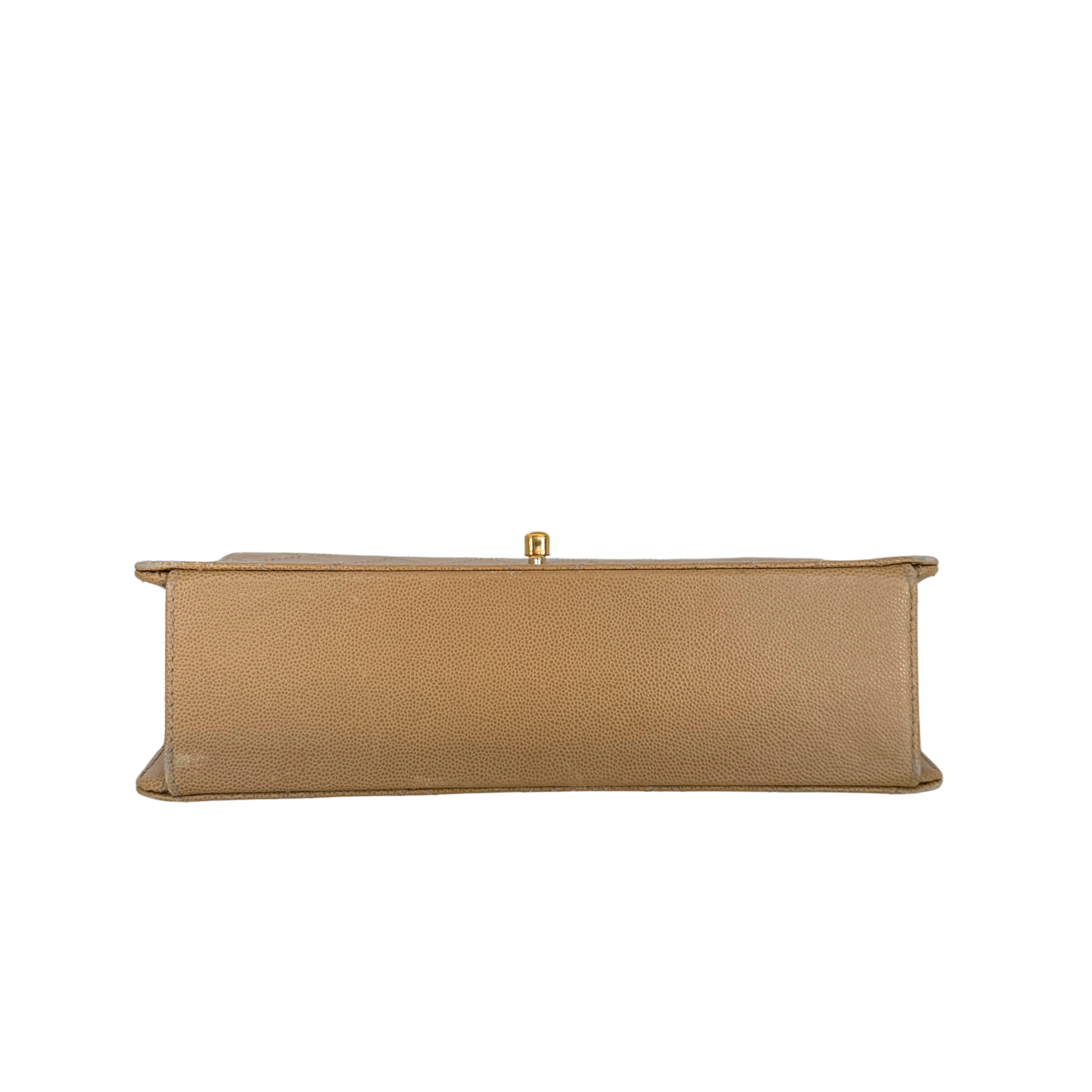 Chanel Classic Flap Bag Beige / akzeptabel Chanel