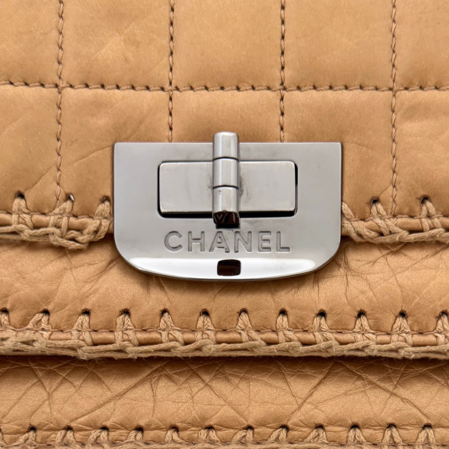 Chanel Whipstitch Flap Bag Gold / gut Chanel