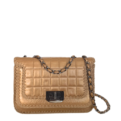 Chanel Whipstitch Flap Bag Gold / gut Chanel