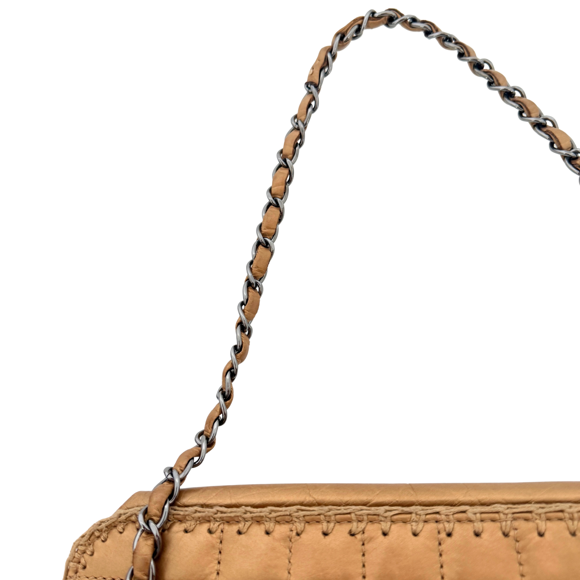 Chanel Whipstitch Flap Bag Gold / gut Chanel