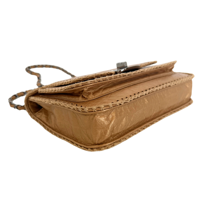 Chanel Whipstitch Flap Bag Gold / gut Chanel