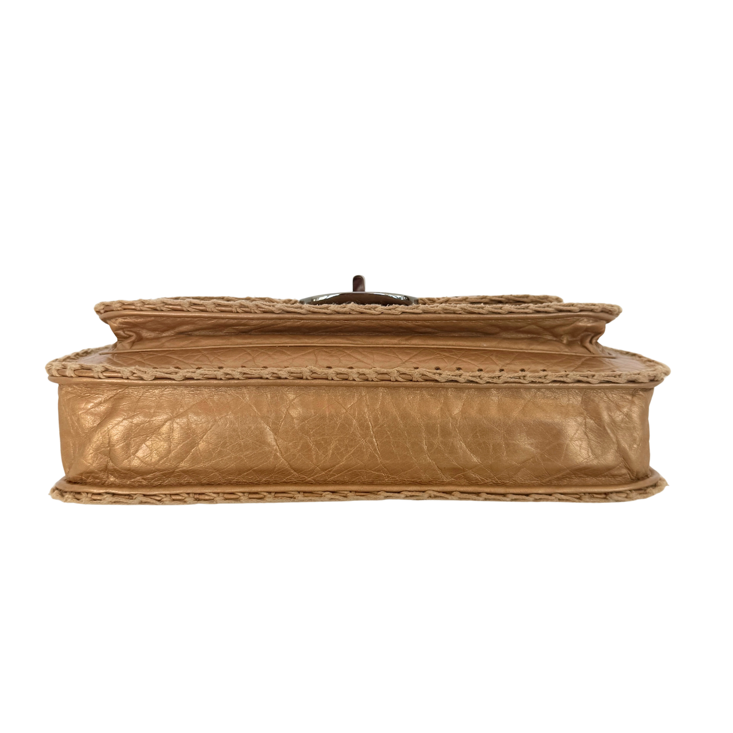 Chanel Whipstitch Flap Bag Gold / gut Chanel