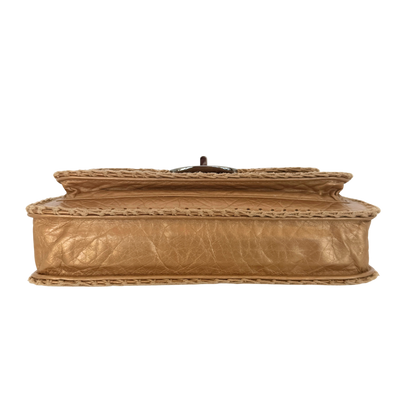 Chanel Whipstitch Flap Bag Gold / gut Chanel