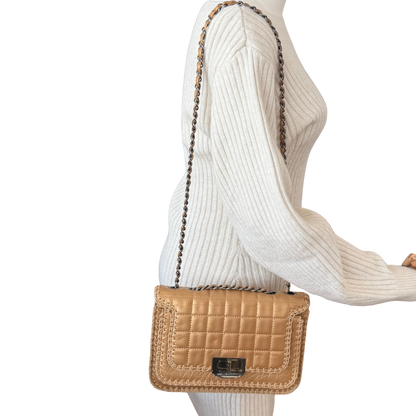 Chanel Whipstitch Flap Bag Gold / gut Chanel