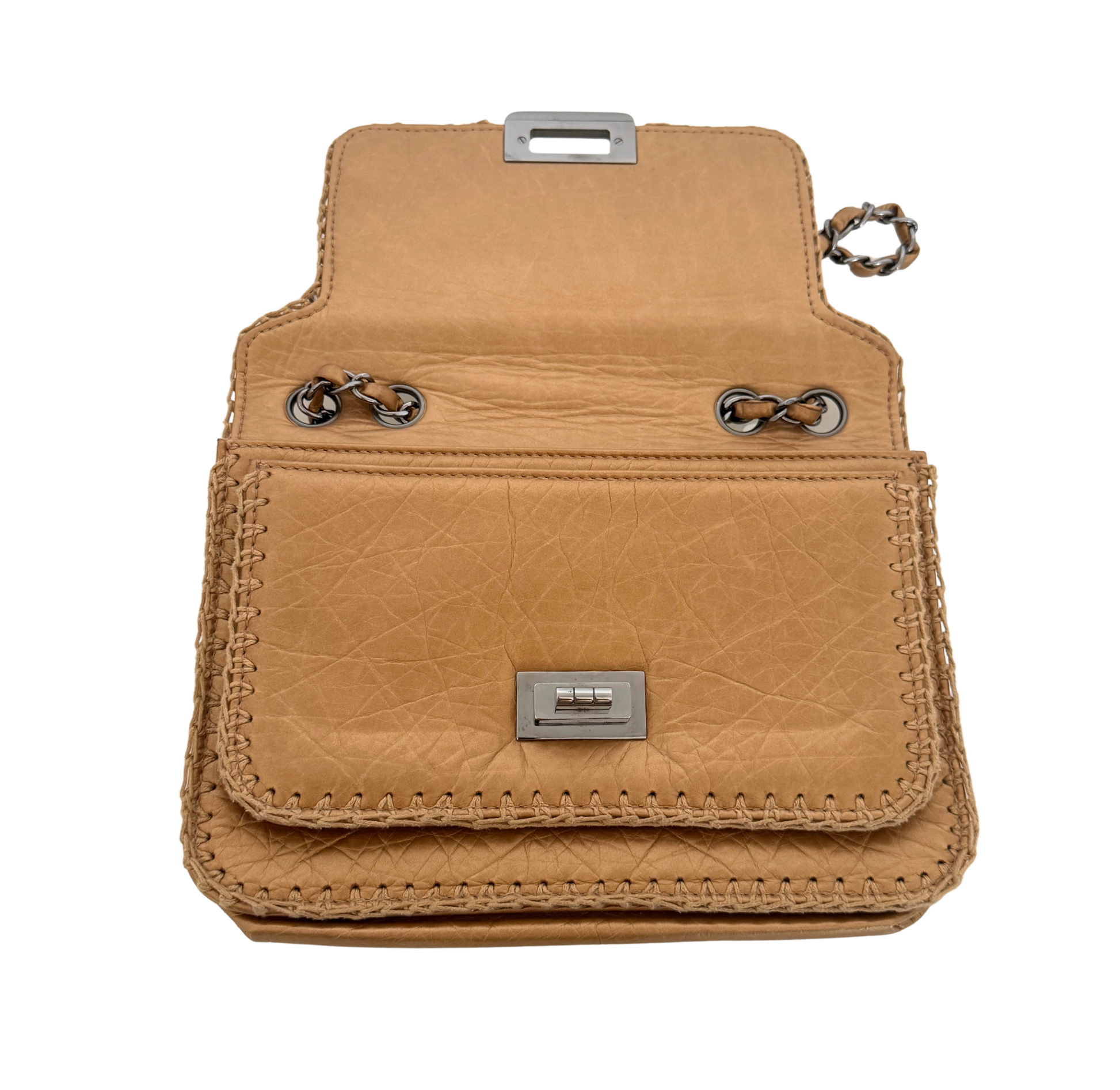 Chanel Whipstitch Flap Bag Gold / gut Chanel