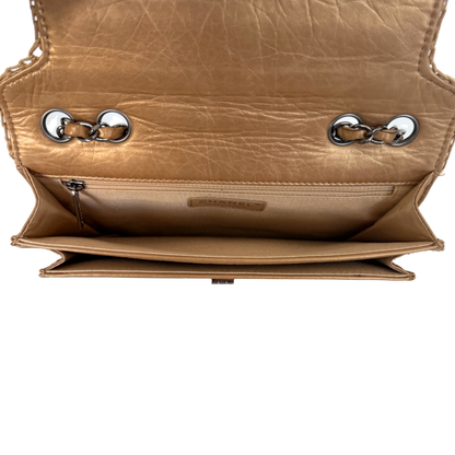 Chanel Whipstitch Flap Bag Gold / gut Chanel