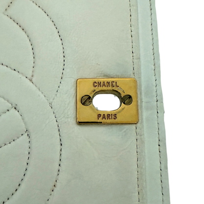 Chanel Timeless Single Flap Small Weiß / akzeptabel Chanel