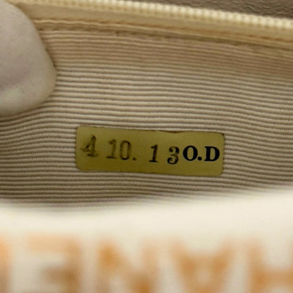 Chanel Timeless Single Flap Small Weiß / akzeptabel Chanel