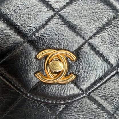 Chanel Classic Envelope Tasche Lammleder schwarz Chanel