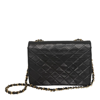 Chanel Classic Envelope Tasche Lammleder schwarz Chanel