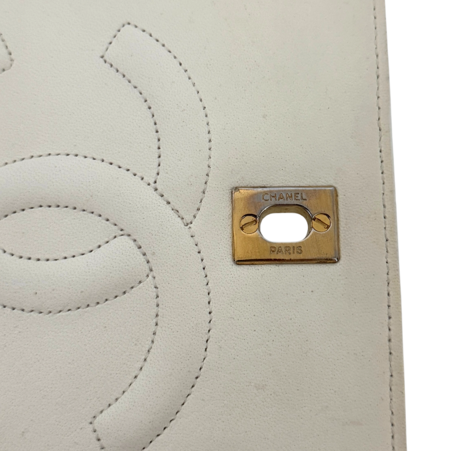 Chanel Timeless Single Flap Small Weiß / gut Chanel