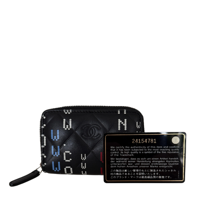 Chanel CC Lammleder Geldbörse Multicolor  / sehr gut Louis Vuitton