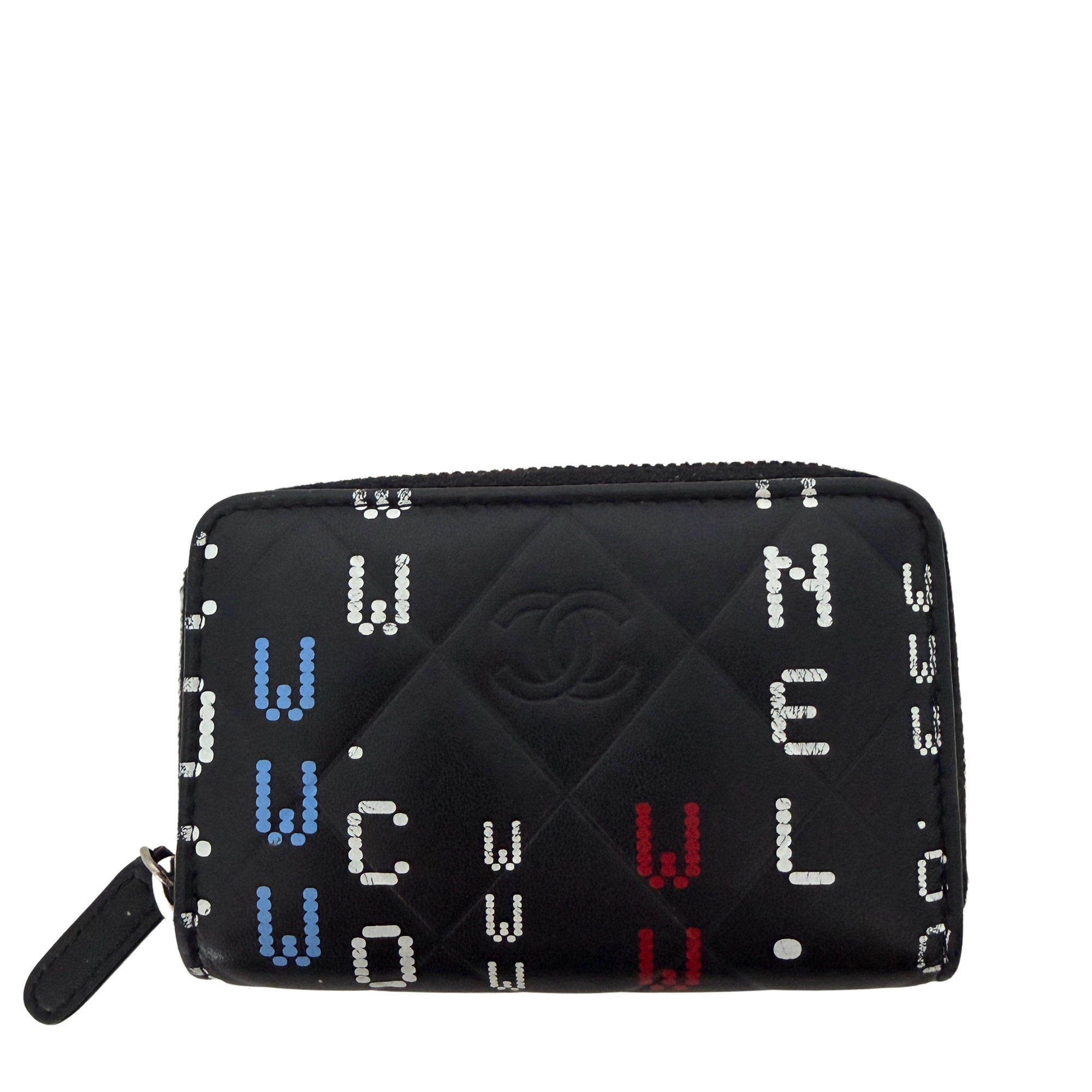 Chanel CC Lammleder Geldbörse Multicolor  / sehr gut Louis Vuitton