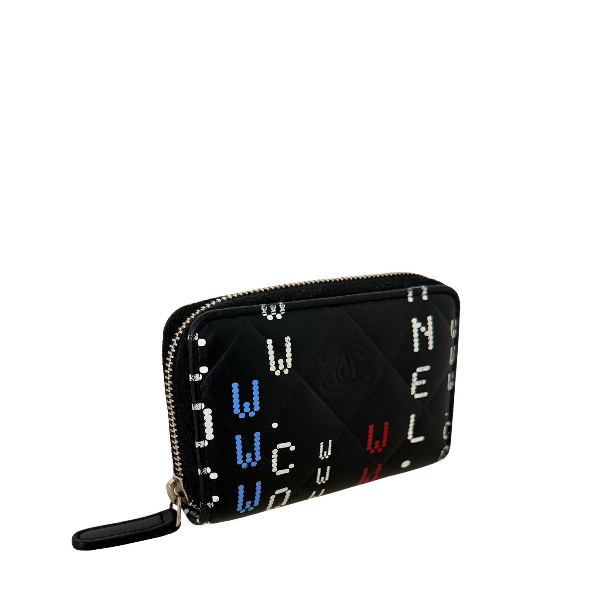 Chanel CC Lammleder Geldbörse Multicolor  / sehr gut Louis Vuitton