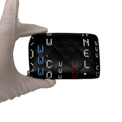 Chanel CC Lammleder Geldbörse Multicolor  / sehr gut Louis Vuitton