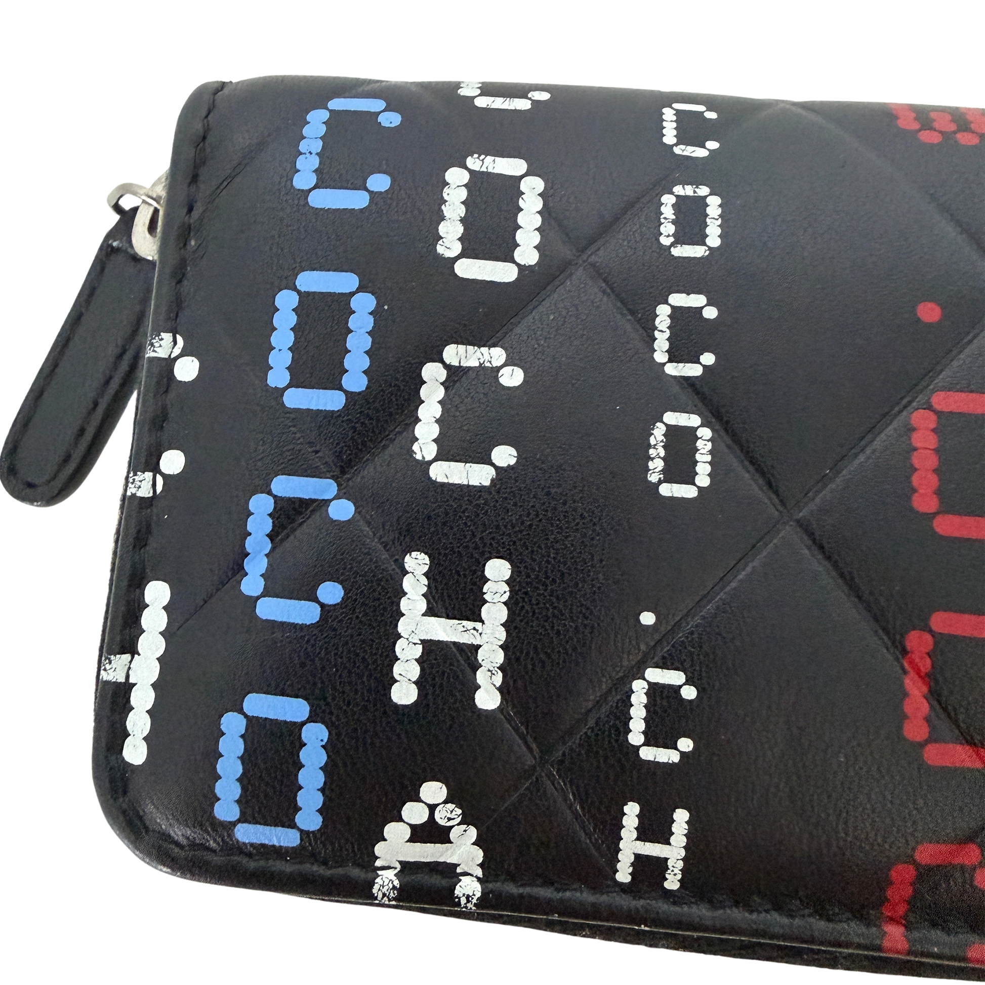 Chanel CC Lammleder Geldbörse Multicolor  / sehr gut Louis Vuitton