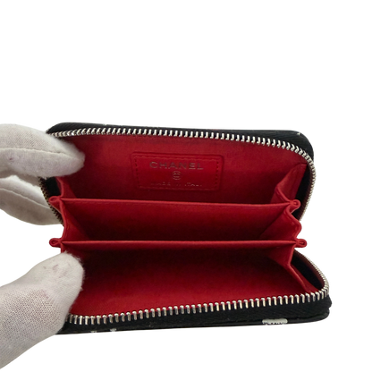 Chanel CC Lammleder Geldbörse Multicolor  / sehr gut Louis Vuitton