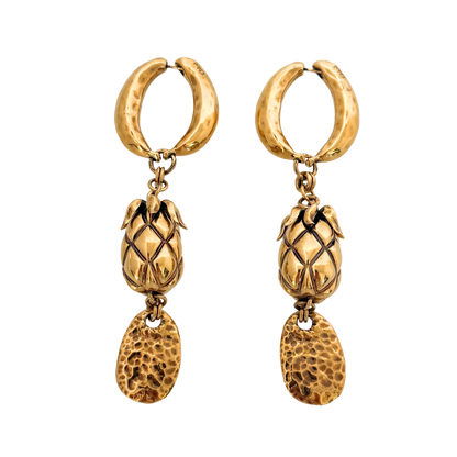 Chloé Fruits Ohrringe Gold / neuwertig Chloé