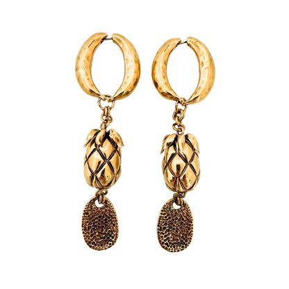 Chloé Fruits Ohrringe Gold / neuwertig Chloé