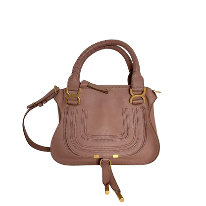 Chloé Marcie Small Handtasche Woodrose Leder / neuwertig Chloé