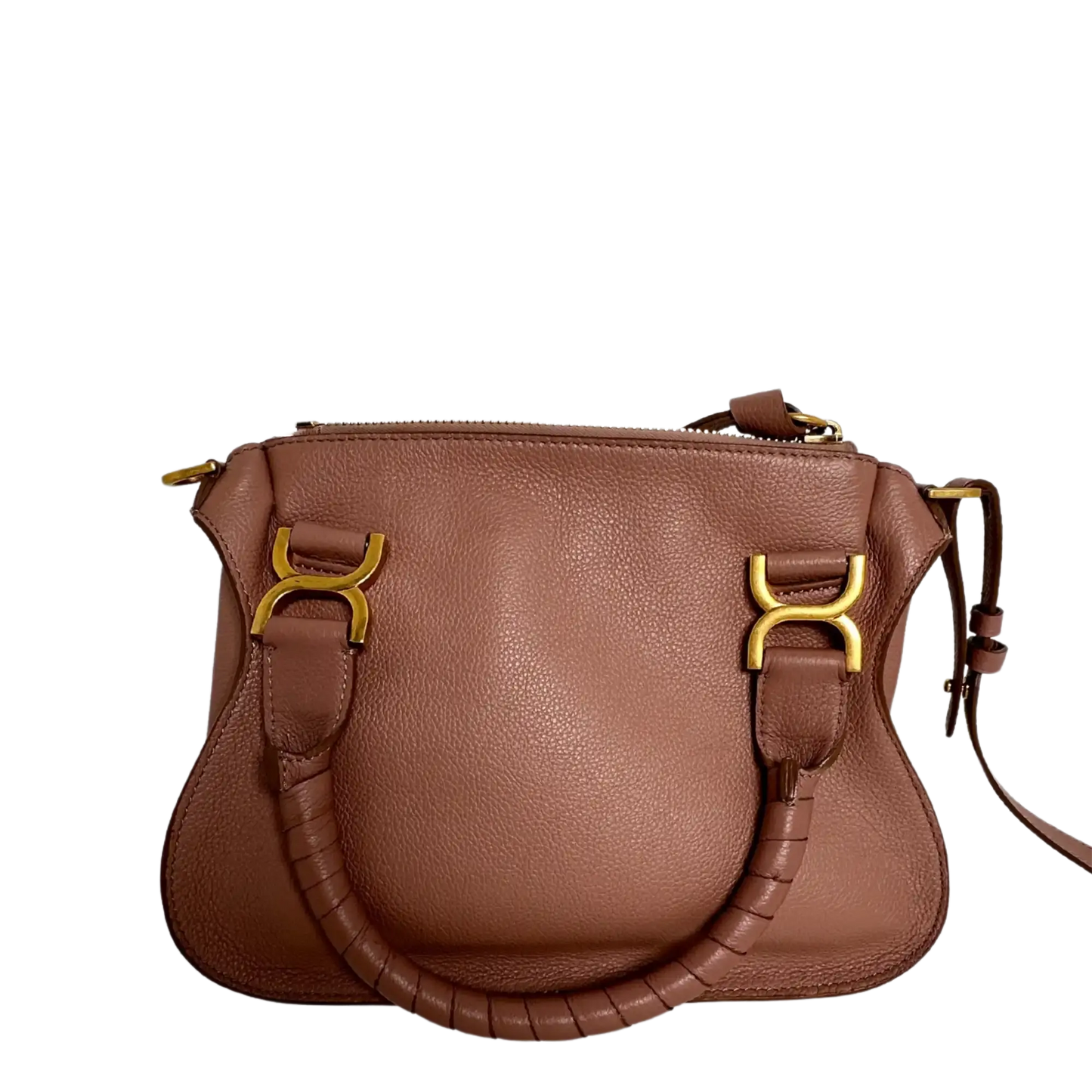 Chloé Marcie Small Handtasche Woodrose Leder / neuwertig Chloé