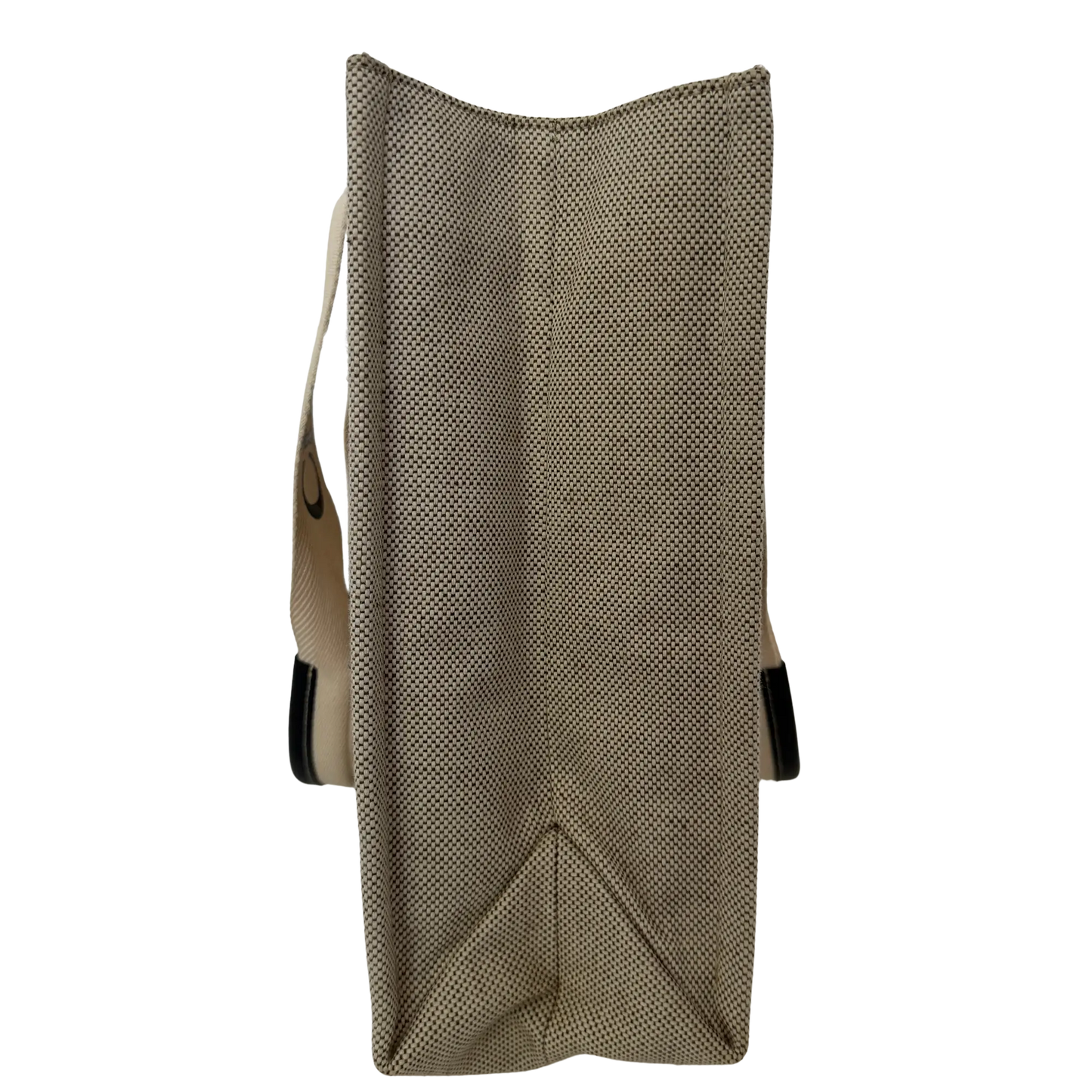 Chloé Woody Tote Bag aus Leinen beige / sehr gut Echtheitscheck