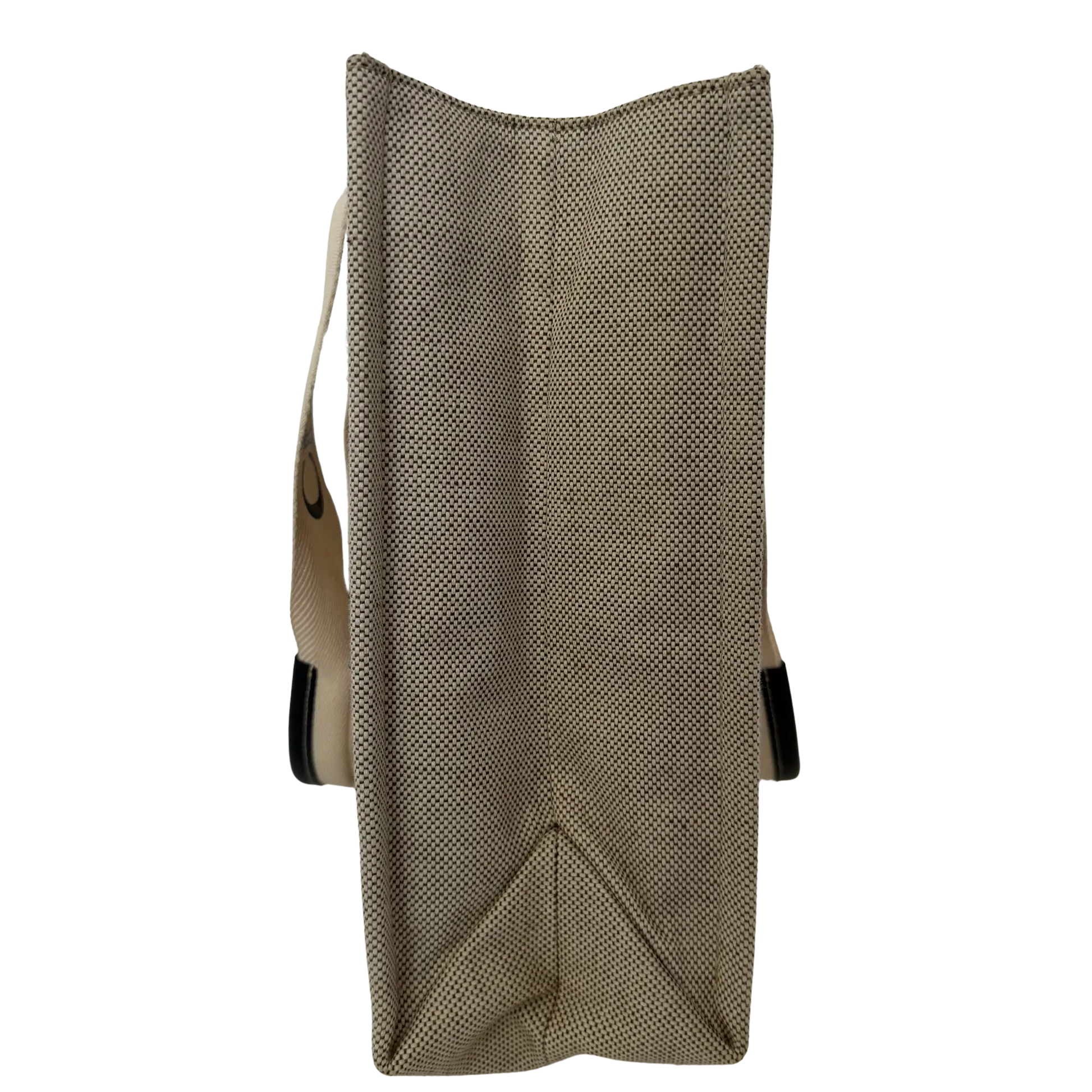 Chloé Woody Tote Bag aus Leinen beige / sehr gut Echtheitscheck