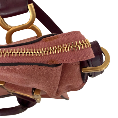 Chloé Marcie Medium Wildleder Canyon Rose / sehr gut Chloé