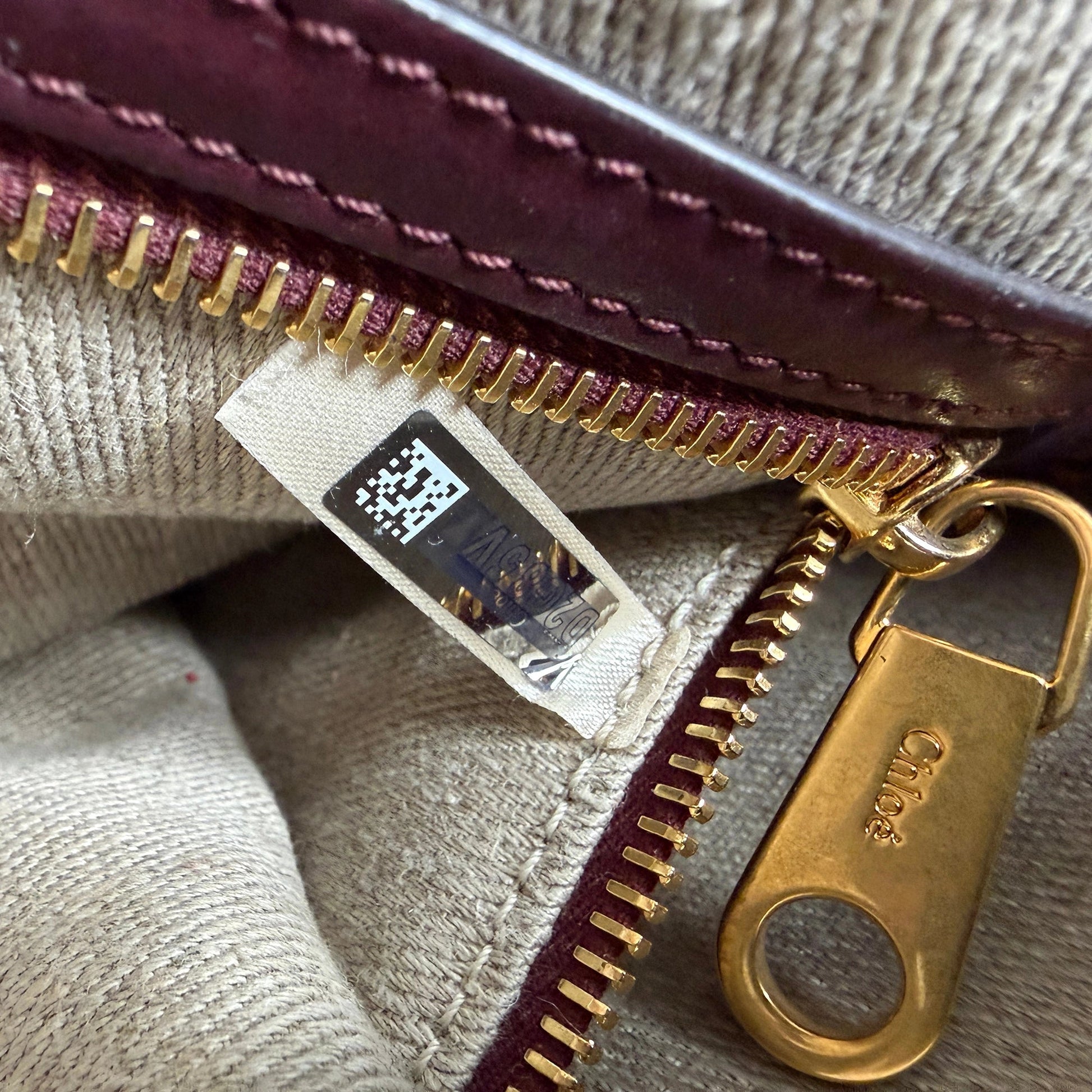 Chloé Marcie Medium Wildleder Canyon Rose / sehr gut Chloé