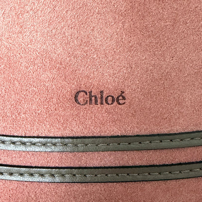 Chloé Marcie Medium Wildleder Canyon Rose / sehr gut Chloé