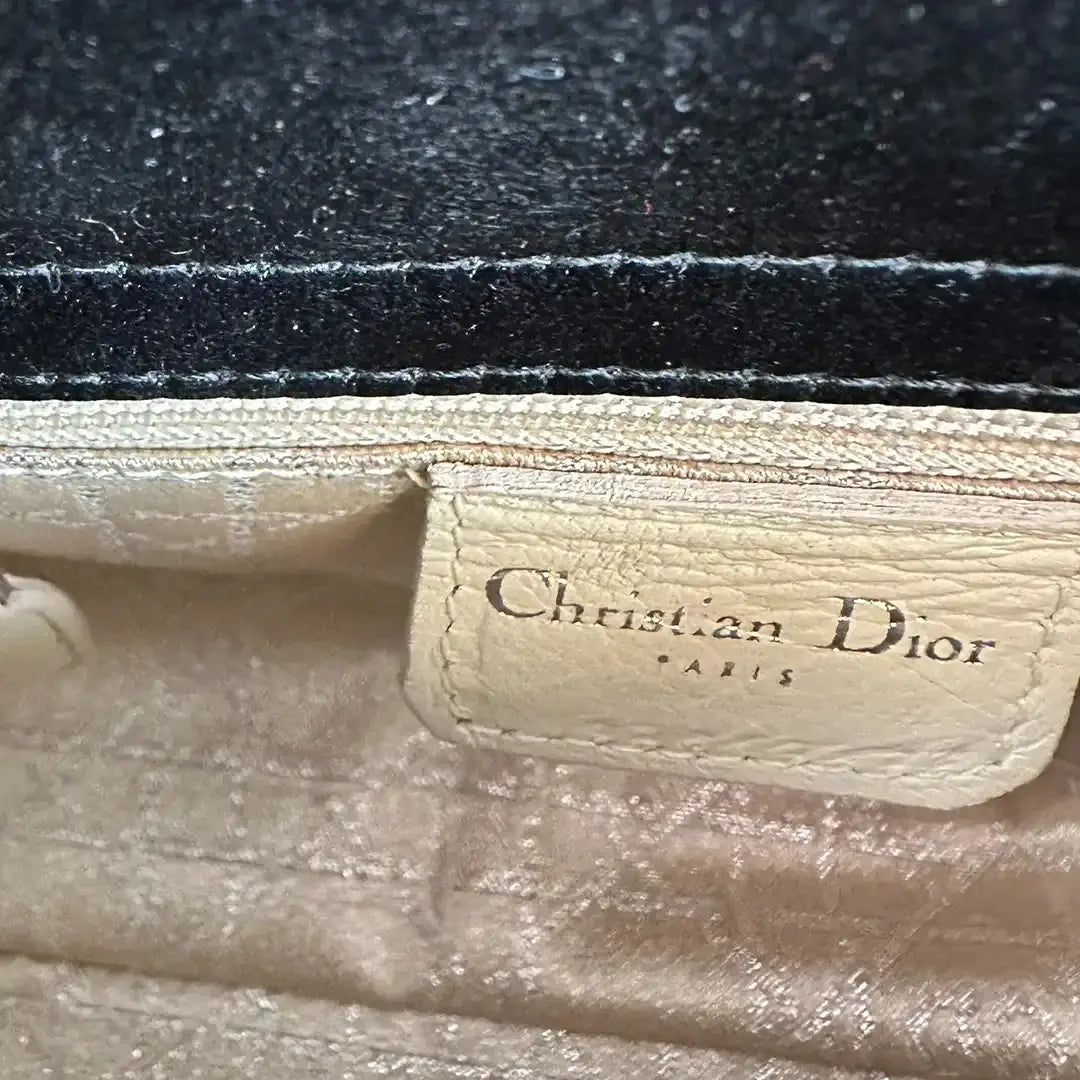 Christian Dior Mini Lady Dior schwarz Samt mit Kristallen limitiert / sehr gut Dior