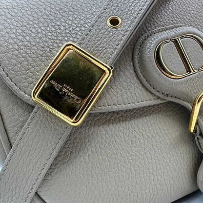 Christian Dior mittelgroße Bobby beige Leder Fullset / sehr gut Dior