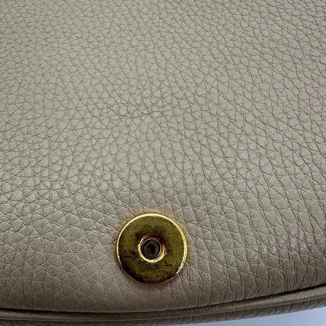 Christian Dior mittelgroße Bobby beige Leder Fullset / sehr gut Dior