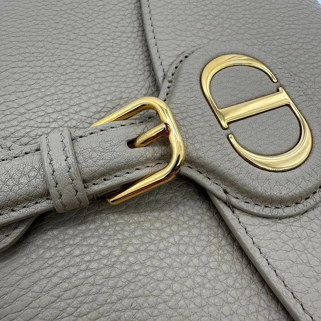 Christian Dior mittelgroße Bobby beige Leder Fullset / sehr gut Dior